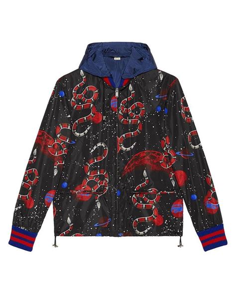 gucci snake space windbreaker